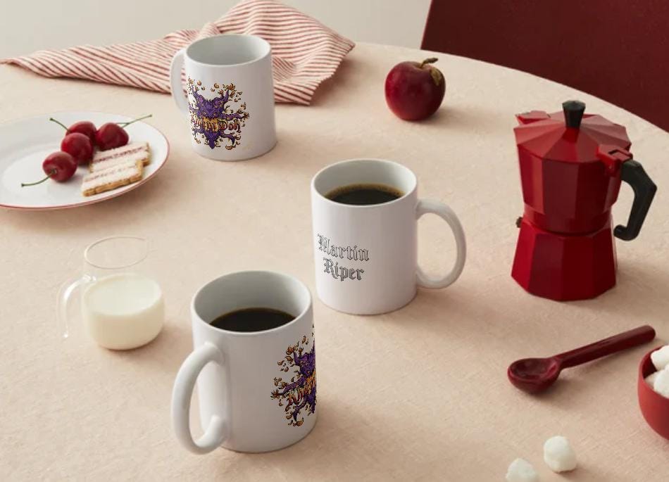 Taza 11oz colaboración Just Scarekrow