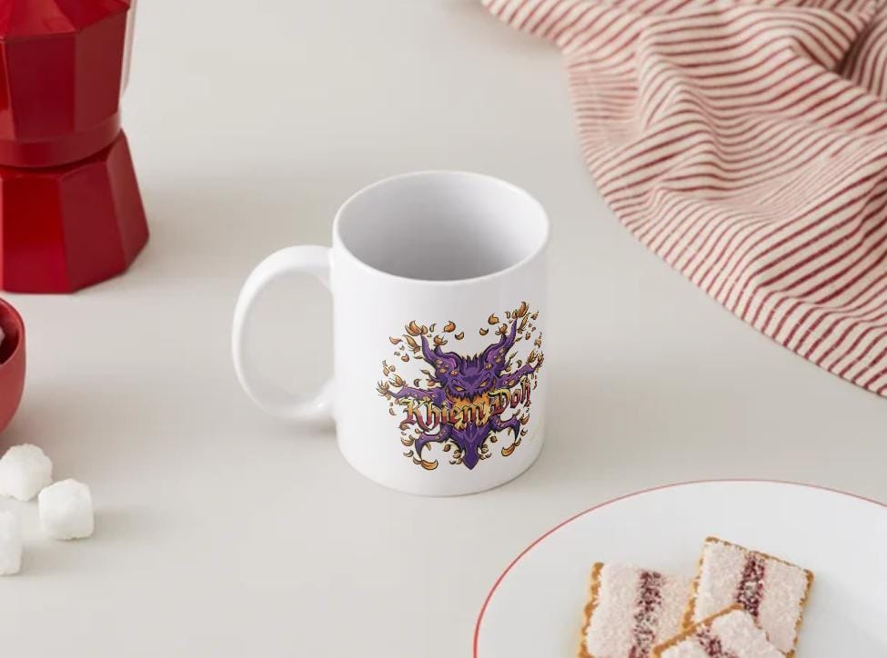 Taza 11oz colaboración Just Scarekrow